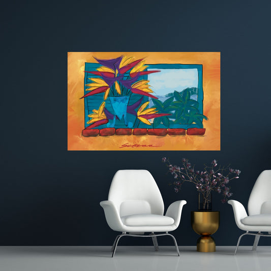 Bird of Paradise and Shutters - Summer Series