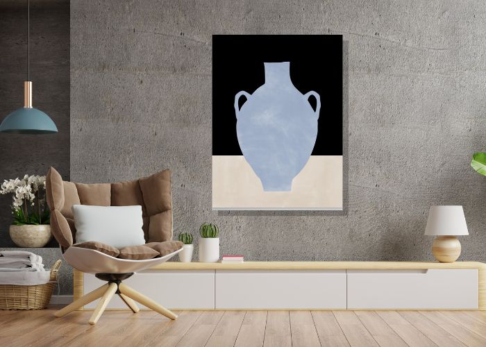 Indigo Vase