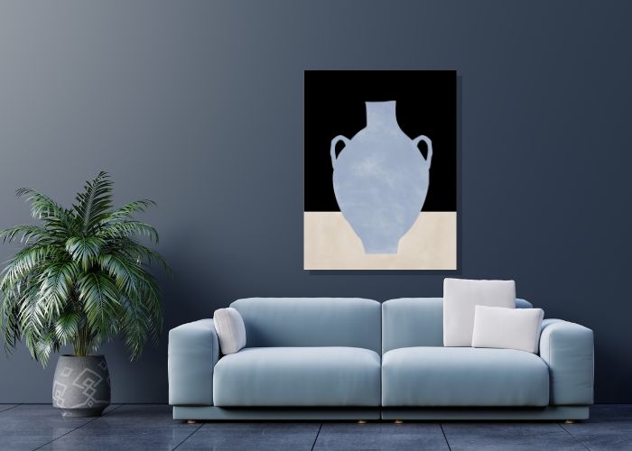 Indigo Vase