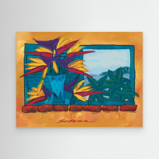 Bird of Paradise and Shutters